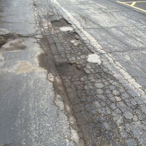 The precurser asphalt repair from our asphalt contractors in Bridgeview